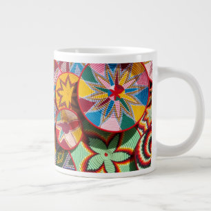 Traditional Ethiopian Baskets Large Coffee Mug