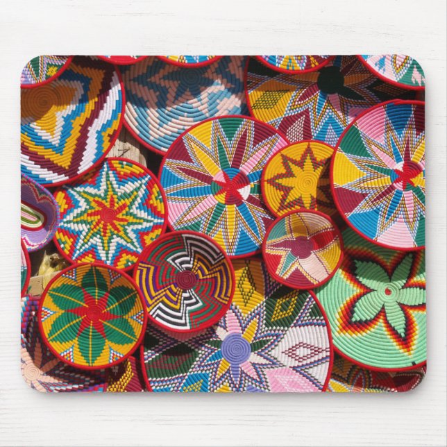 Traditional Ethiopian Baskets Mouse Mat (Front)
