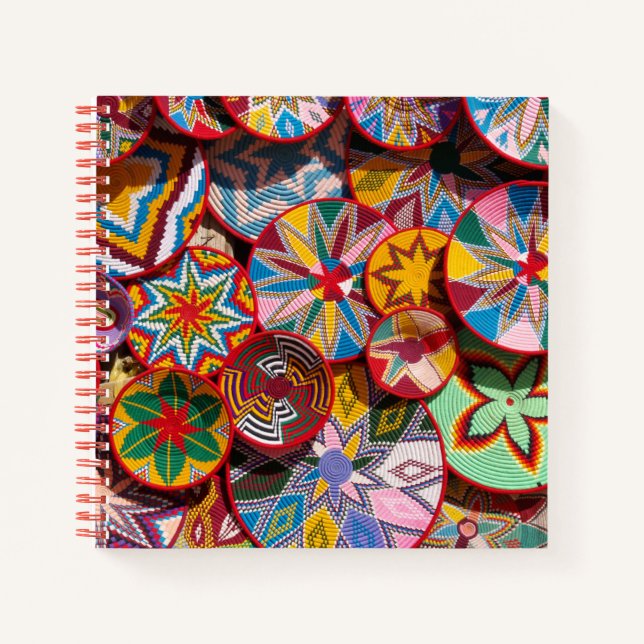 Traditional Ethiopian Baskets Notebook (Front)