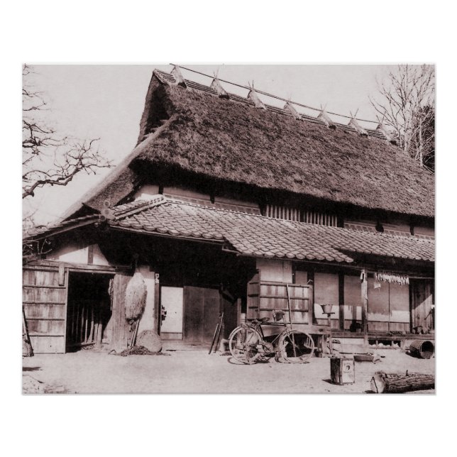 Traditional Farmhouse of Mimasaka Poster (Front)