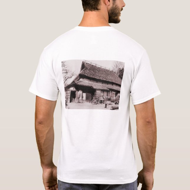 Traditional Farmhouse of Mimasaka T-Shirt (Back)