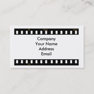 Traditional Film Business Card