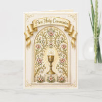 Traditional First Holy Communion Eucharist