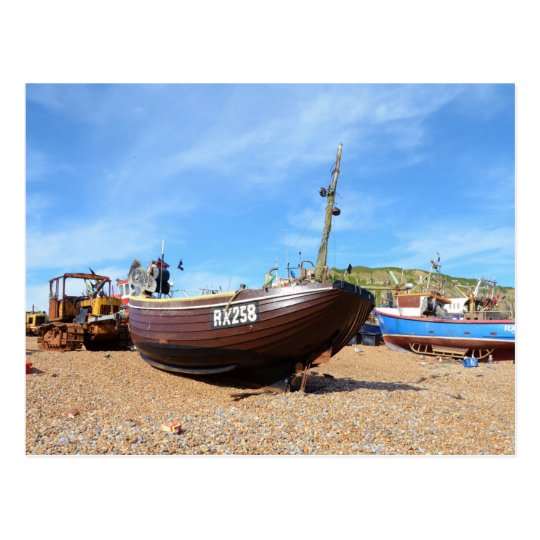 Traditional Fishing Boat Postcard