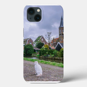 Traditional fishing village Marken in Netherlands iPhone 13 Case