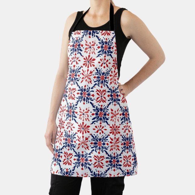 Traditional Folk Pattern Apron (Insitu)