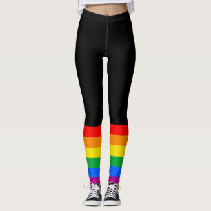 Traditional Gay Pride Flag Leggings