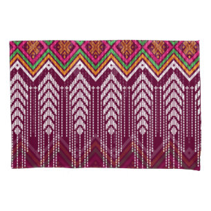 Traditional Geometric Ethnic Pattern Pillowcase