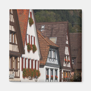 Traditional Germany Houses Magnet