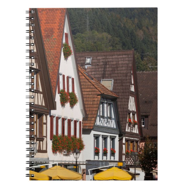 Traditional Germany Houses Notebook (Front)