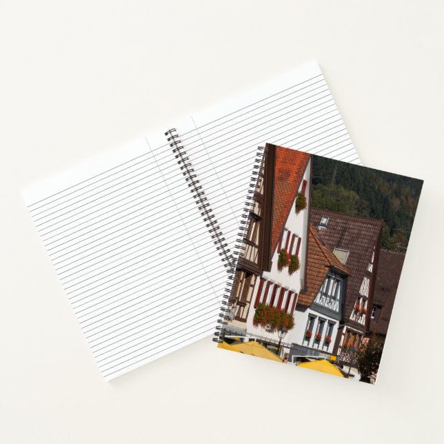 Traditional Germany Houses Notebook (Inside)