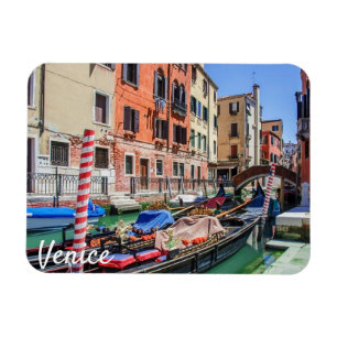 Traditional gondola in Venice Magnet