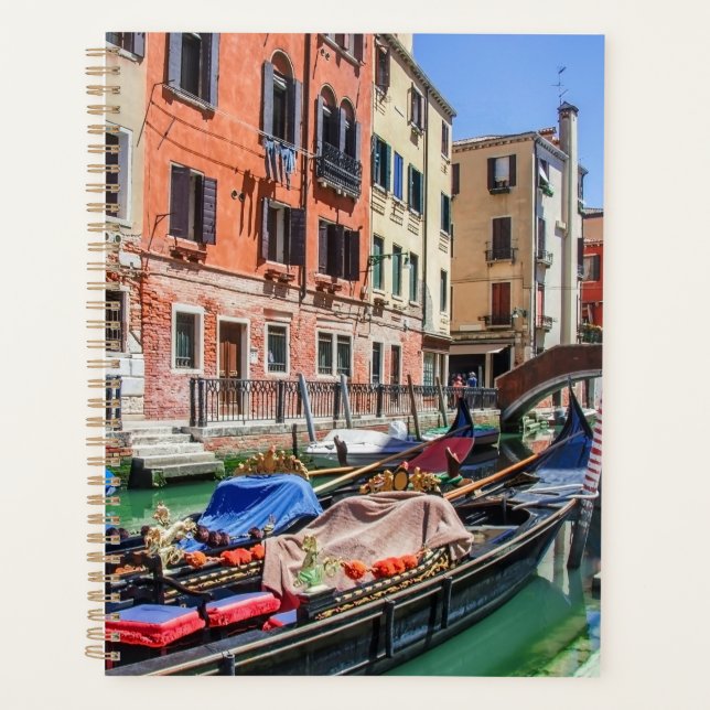 Traditional gondola in Venice Planner (Front)