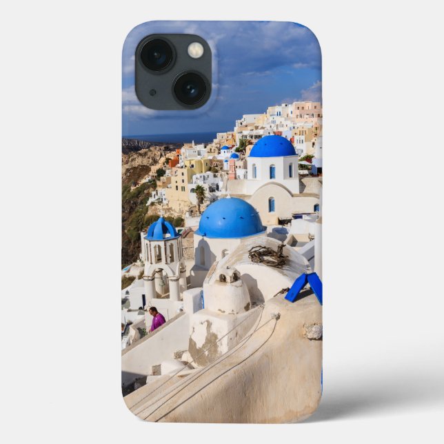 Traditional Greek Houses Case-Mate iPhone Case (Back)