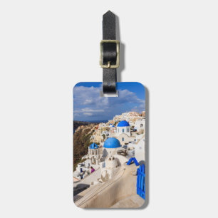 Traditional Greek Houses Luggage Tag