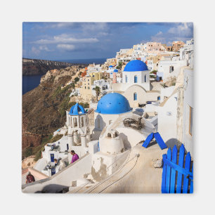 Traditional Greek Houses Magnet