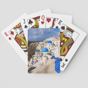 Traditional Greek Houses Playing Cards