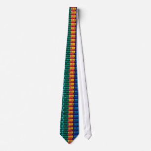 Traditional Guatemala fabric weave Tie