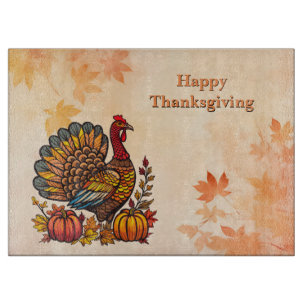 Traditional Holiday Thanksgiving Cutting Board