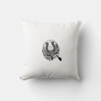 Traditional Horseshoe Tattoo designs Cushion