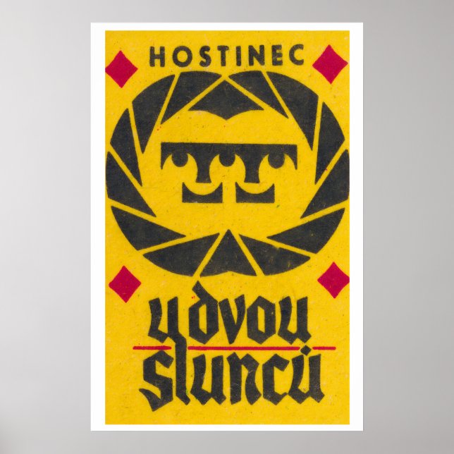 Traditional Hotel - Matchbox Print - Aesthetic (Front)