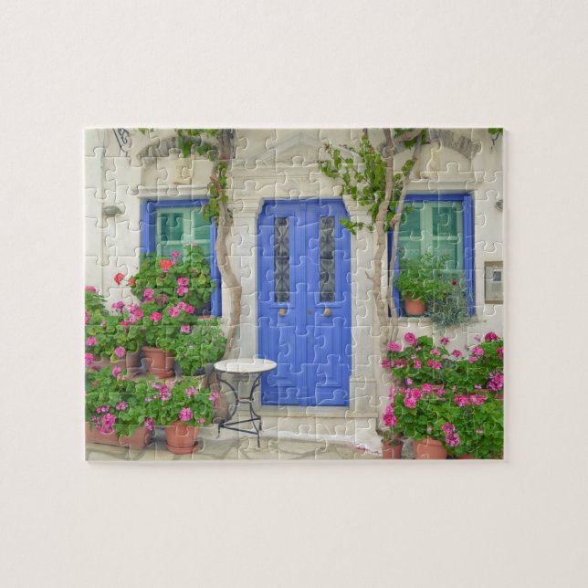 Traditional House Tinos Island Greece Travel Jigsaw Puzzle (Horizontal)