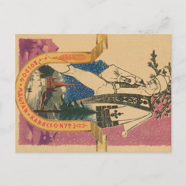 Traditional Hungarian Xmas Card (Front)