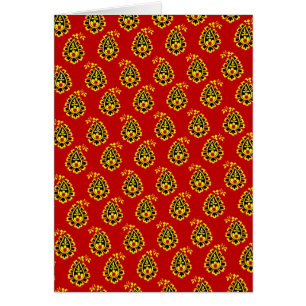 Traditional indian fabric design