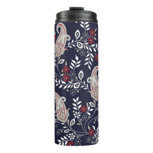 traditional Indian paisley pattern Thermal Tumbler