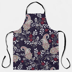 Traditional Indian paisley, seamless pattern. Apron