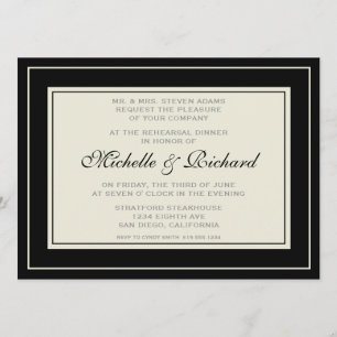 Traditional Invitation