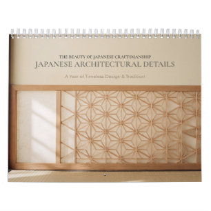 Traditional Japanese Architecture  Calendar