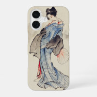 Traditional Japanese Art of Geisha in Kimono