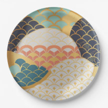 Traditional Japanese Colourful Ceramic Design