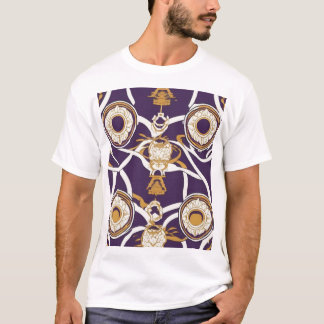 Traditional Japanese Geometric Pattern Design 0026 T-Shirt