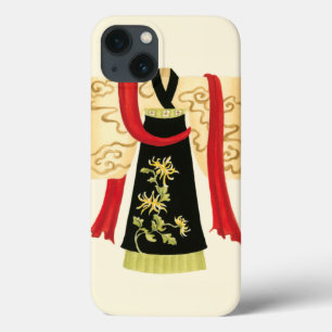 Traditional Japanese Kimono with Floral Print iPhone 13 Case