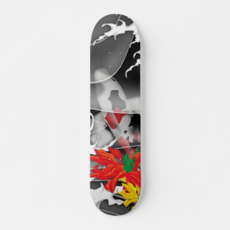 Traditional Japanese Koi under water Skateboard