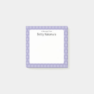 Traditional Japanese Lattice Pattern Post-it Notes
