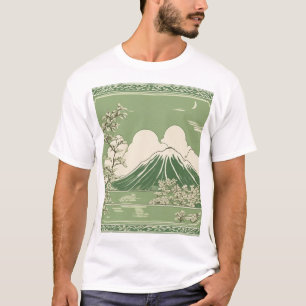 Traditional Japanese Pattern Design Ornament Art P T-Shirt