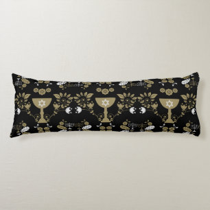 Traditional Jewish Gifts for Shabbat Body Cushion