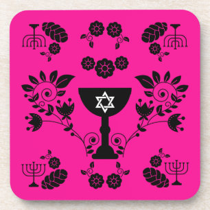 Traditional Jewish Gifts for Shabbat Coaster