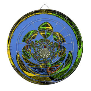 Traditional Just Blue Dartboard