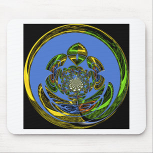 Traditional Just Blue Mouse Mat