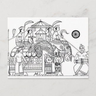 Traditional Kandy Possession Kandy Sri Lanka Postcard