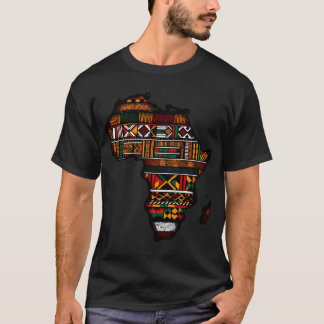 Traditional Kente African Black Culture Pride T-Sh T-Shirt