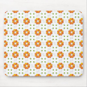 Traditional Latvian SUN sign geometric design IX Mouse Mat