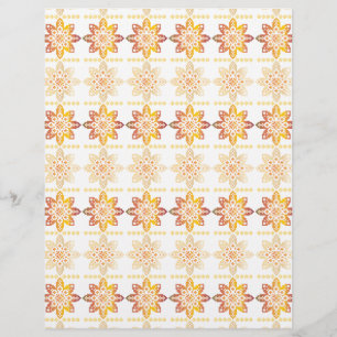 Traditional Latvian SUN sign geometric design VIII