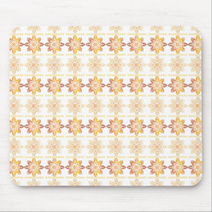 Traditional Latvian SUN sign geometric design VIII Mouse Mat