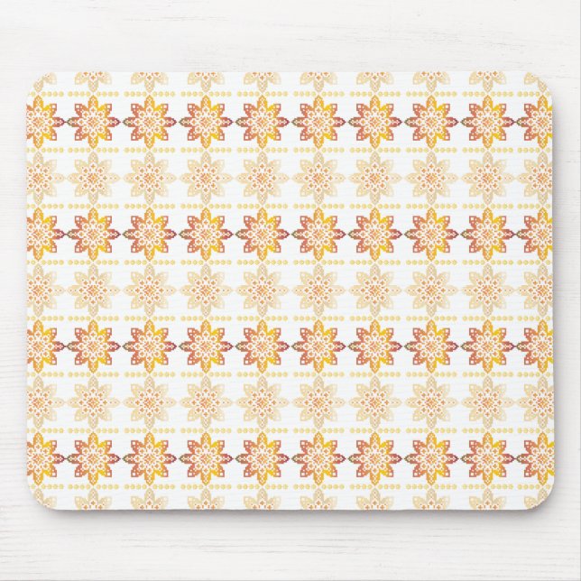 Traditional Latvian SUN sign geometric design VIII Mouse Mat (Front)