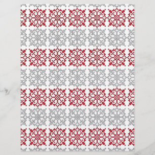 Traditional Latvian SUN sign geometric pattern I